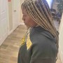 Small Knotless Braids