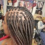 Small Knotless Braids