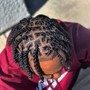 Interlock method retie/retwist (full head, no style)