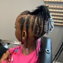 Medium Knotless braids (hair included)