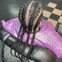 Knotless Braids ~ Large(no curls)