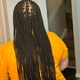 Small knotless Braids