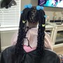 Kids lemonade braids