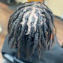 Loc Retwist (top of head only)