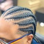 Cornrows 2-8 (full head)