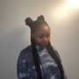 Stitch braids  large buttlenght ( 6-8)