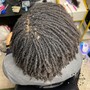 Men large size box braids