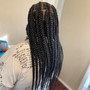 Large Knotless Braids