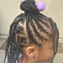 Kid's Box Braids (Med)