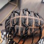 Locks Styling ( Braids /Updo /  Two strand) Not A Retwist..