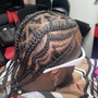 Cornrows   (Max 8 Braids )