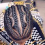 Cornrows   (Max 8 Braids )