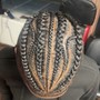 Cornrows   (Max 8 Braids )