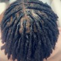 Dread Locs Extensions With 100% Natural Human Hair Added