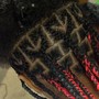 Medium Knotless Braids