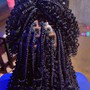 Medium Knotless Bohemian Braids