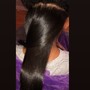 Knotless braids / medium (butt length)