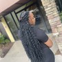 Soft locs + barrel look