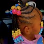 Basic Cornrows W/ Natural Hair