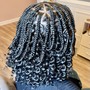 Large Knotless Braids