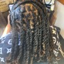 Kids locs retwist