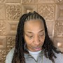 Kids Locs retwist (shave sides, undercut)