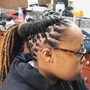 Kids Starter locs  undercut