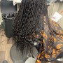 Braids take down and wash