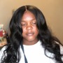 Lace closure sewin