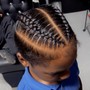 Kids Jumbo Knotless Braids