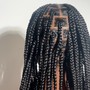 Knotless Box braids - Medium (Mid Back)