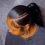 Basic Ponytails “low, mid, high”