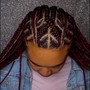 Fulani braids “Smedium”