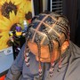 Medium Box Braids