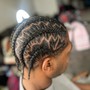 Kid's Braids (No Hair Added)