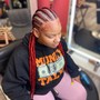 Smedium Knotless Braids