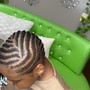 Men large Individual Braids