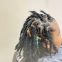 Men Braids Straight backs