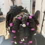 Men Braids Straight backs