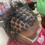 Men Braids Straight backs