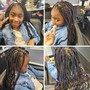 Tree braids cornrows