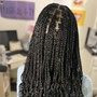 Large Knotless Braids