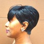 Cut and color only natural hair