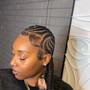 4 Feed-In Braids