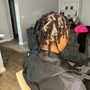 Traditional sew in already braided