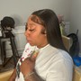 Traditional sew in already braided