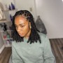 Soft locs + barrel look