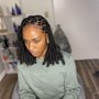 Soft locs + barrel look