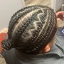 8-10 Feed In Braids