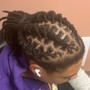 Loc Retwist + Style